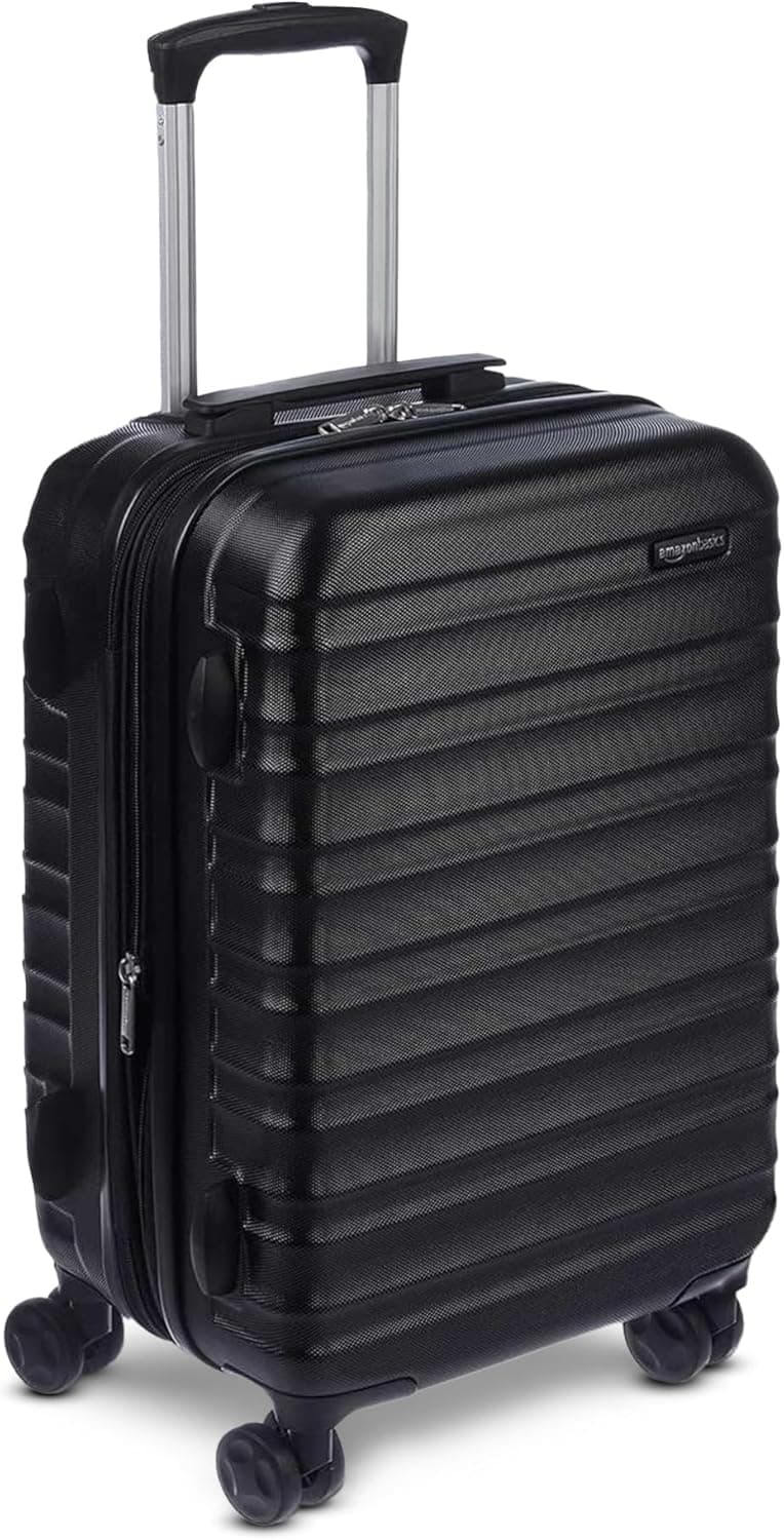 Amazon Basics 21" Hardside Carry-On, product photograph from the listing
